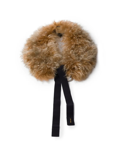  Prada Shearling Collar - Neutrals 