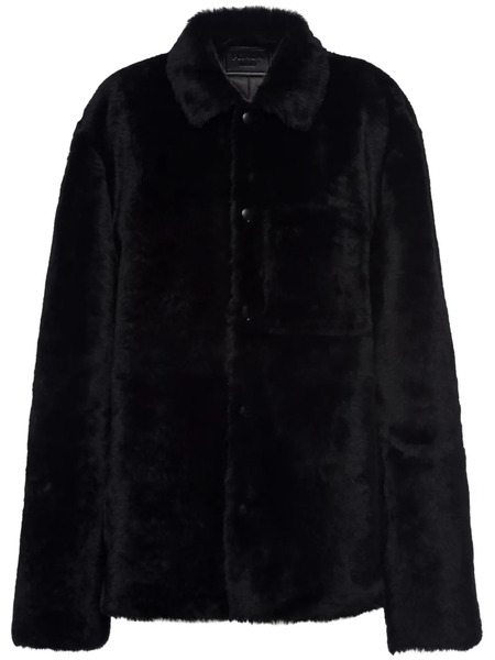  Prada Shearling Jacket - Black 