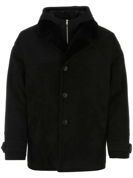  Prada Shearling Jacket - Black 