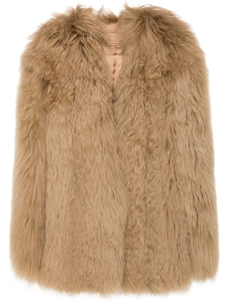  Prada Shearling Jacket - Brown 
