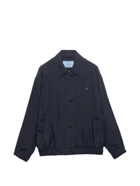  Prada Silk Jacket - Blue 