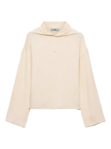  Prada Silk Shirt - Neutrals 