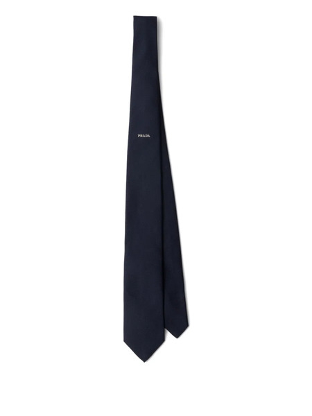  Prada Silk Tie - Blue 