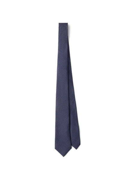  Prada Silk Tie - Blue 