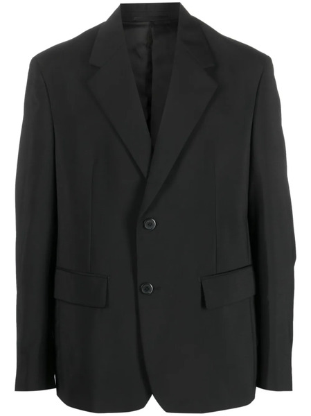  Prada Single-breasted Blazer - Black 