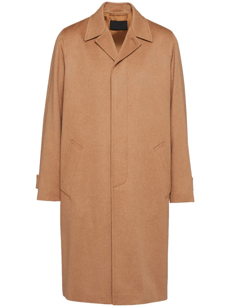  Prada Single-breasted Coat - Brown 
