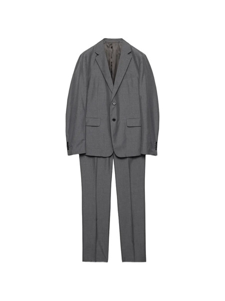  Prada Single-breasted Silk Suit - Grey 