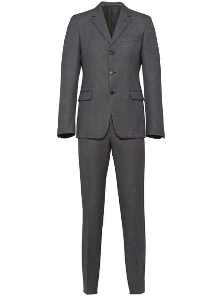  Prada Single-breasted Wool Suit - Grey 