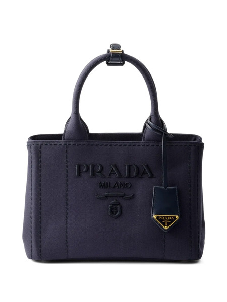  Prada Small Jardinière Tote Bag - Blue 