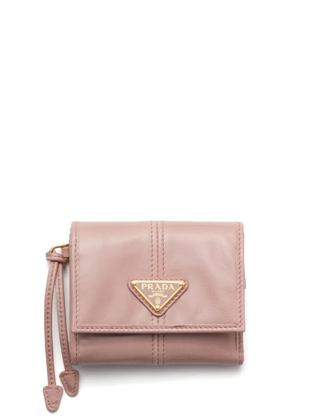  Prada Small Leather Wallet - Pink 