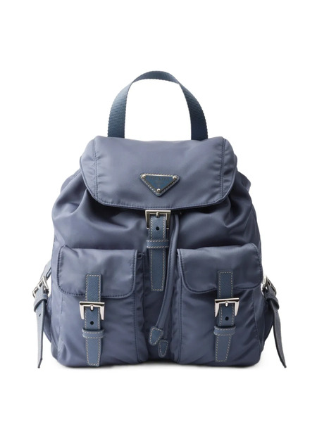 Prada Small Re-nylon Backpack - Blue 