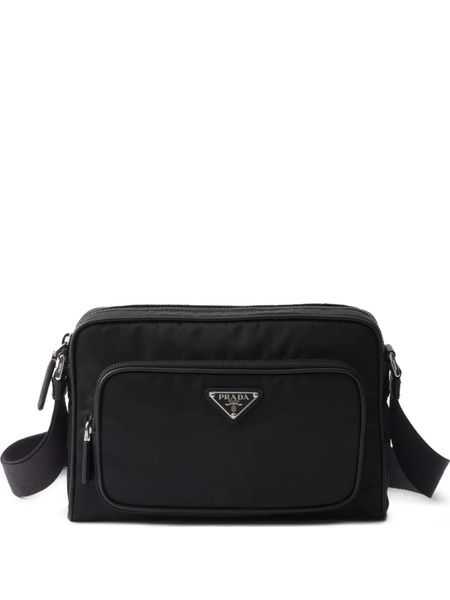  Prada Small Re-nylon Messenger Bag - Black 