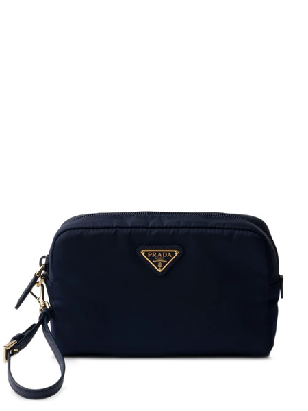  Prada Small Re-nylon Pouch - Blue 