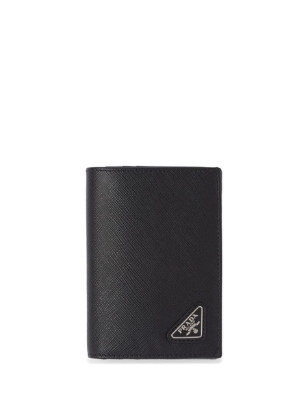  Prada Small Saffiano Leather Wallet - Black 