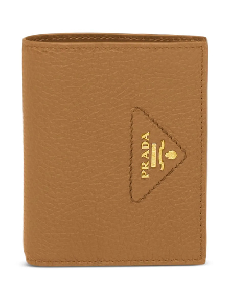  Prada Small Triangle-logo Wallet - Brown 