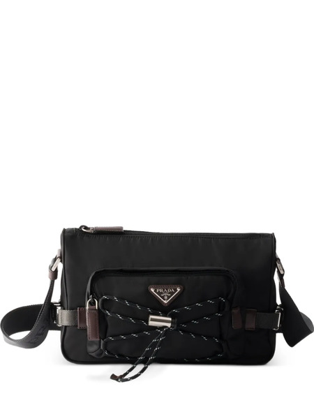  Prada Speedrock Re-nylon Shoulder Bag - Black 