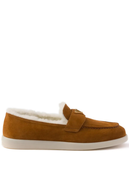 Prada Suede Loafers - Brown 