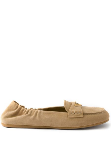  Prada Suede Loafers - Brown 