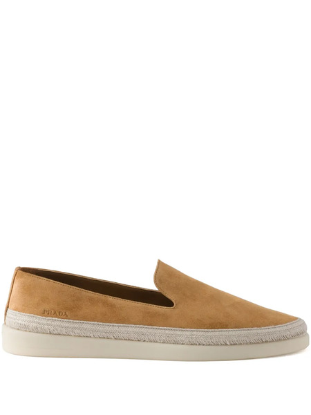  Prada Suede Loafers - Brown 