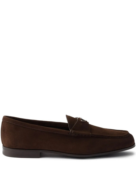  Prada Suede Loafers - Brown 