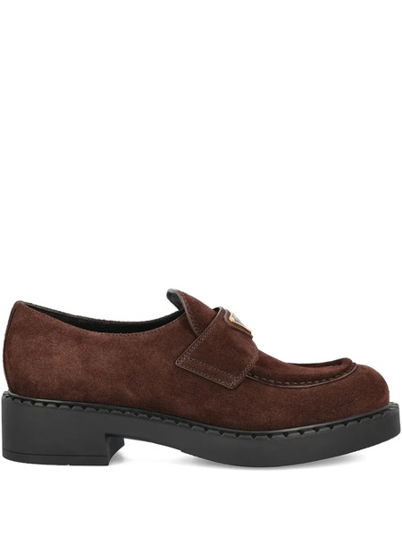  Prada Suede Loafers - Brown 