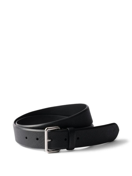  Prada Textured Belt - Black 
