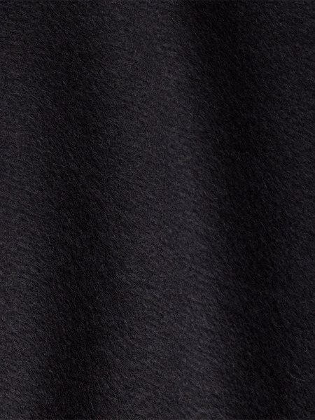  Prada Triangle-logo Fringed Scarf - Black 