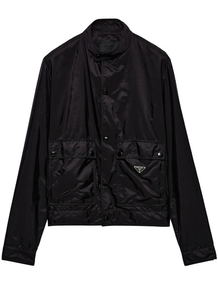  Prada Triangle-logo Jacket - Black 
