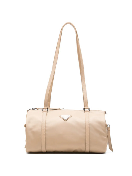  Prada Triangle-logo Shoulder Bag - Neutrals 
