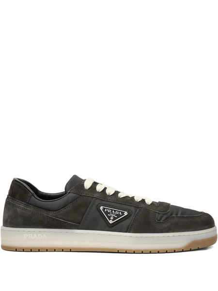  Prada Triangle-logo Sneakers - Grey 