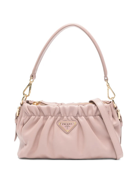  Prada Triangle-logo Tote Bag - Pink 
