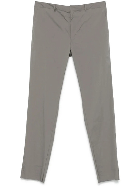  Prada Triangle-logo Trousers - Grey 