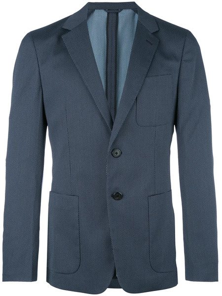  Prada Two-button Blazer - Blue 