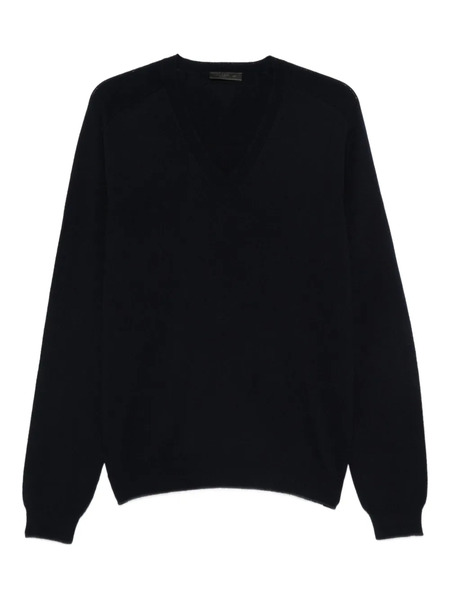  Prada V-neck Sweater - Blue 