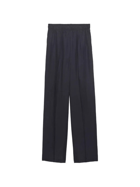  Prada Washed Silk Pants - Blue 