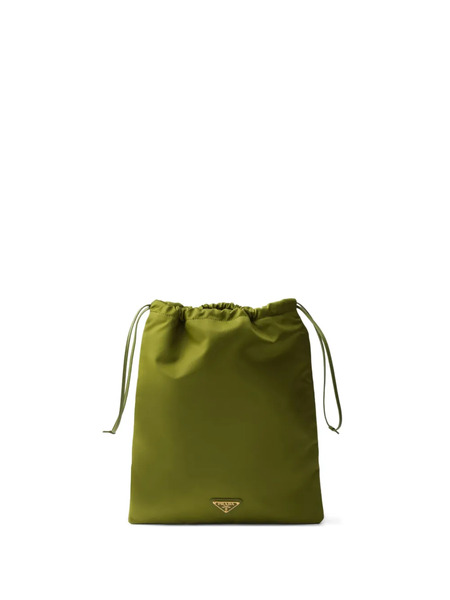  Prada Wish Re-nylon Pouch - Green 