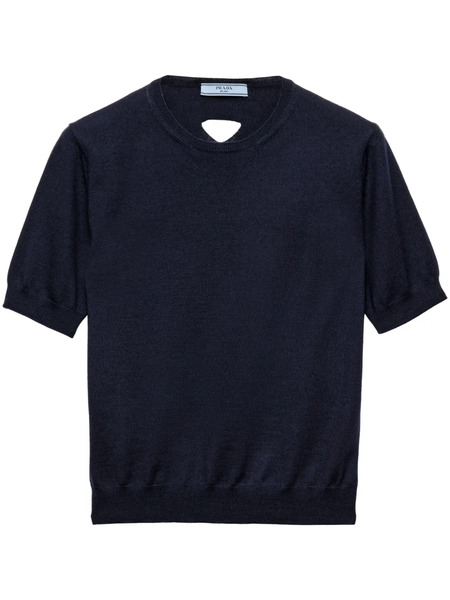  Prada Wool Knitted Top - Blue 