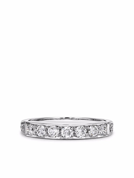  Pragnell Platinum Antrobus Diamond Ring - Silver 