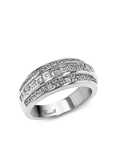  Pragnell Platinum Manhattan Diamond Ring - Silver 