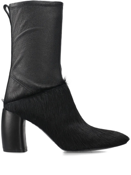  Premiata Furry Heel Boots - Black 