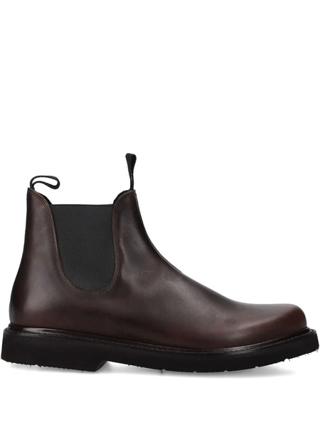  Premiata Leather Chelsea Boots - Brown 