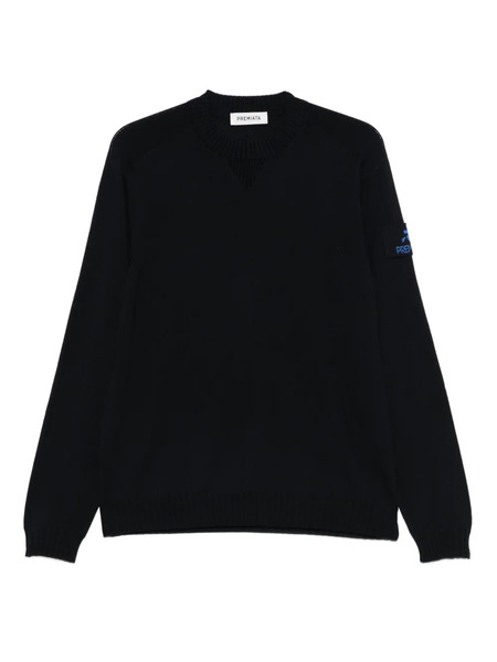  Premiata Logo-plaque Sweater - Blue 