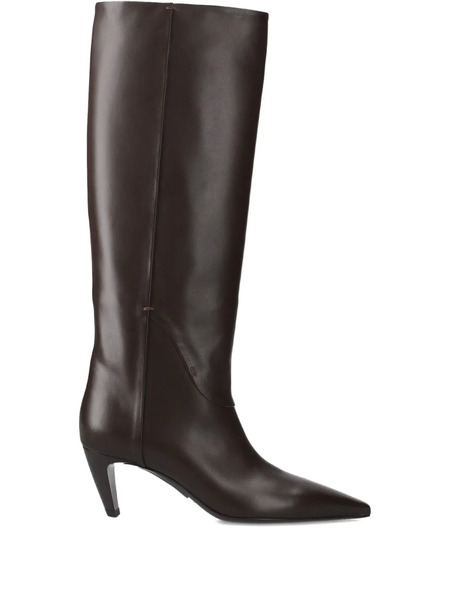  Premiata 70mm Point-toe Heel Boots - Brown 