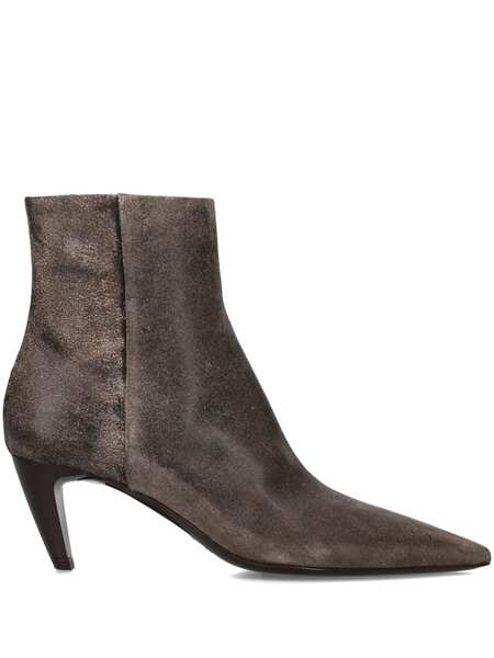  Premiata 85mm Suede Ankle Boots - Brown 