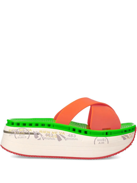  Premiata Moura Slides - Orange 