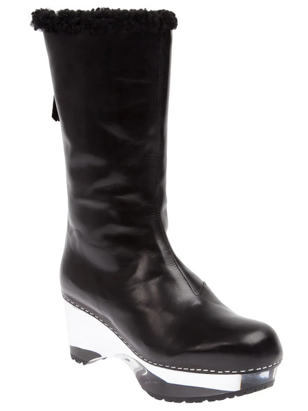  Premiata Platform Boots - Black 