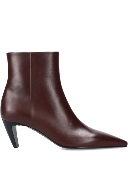  Premiata Pointed Toe Heel Boots - Brown 