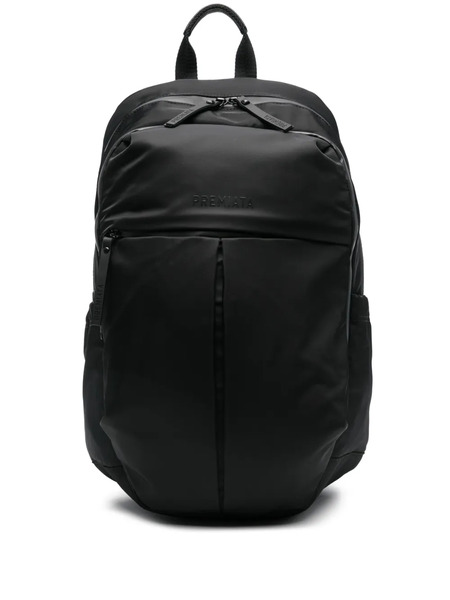  Premiata Top-handle Zipper Backpack - Black 