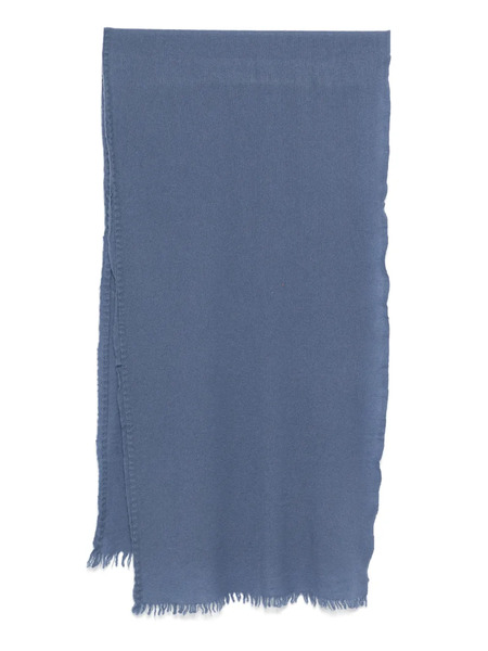  Private 0204 Check Frayed Scarf - Brown 