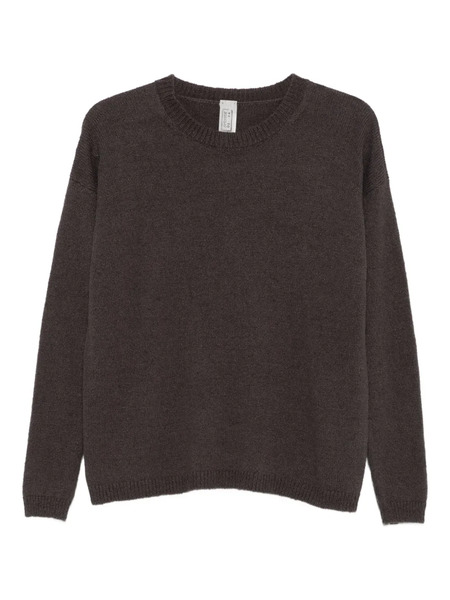  Private 0204 Round-neck Sweater - Brown 
